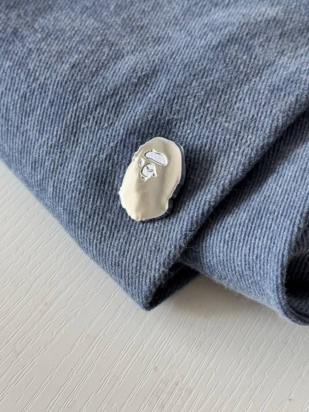 A Bathing Ape (BAPE) Metal Pin Badge